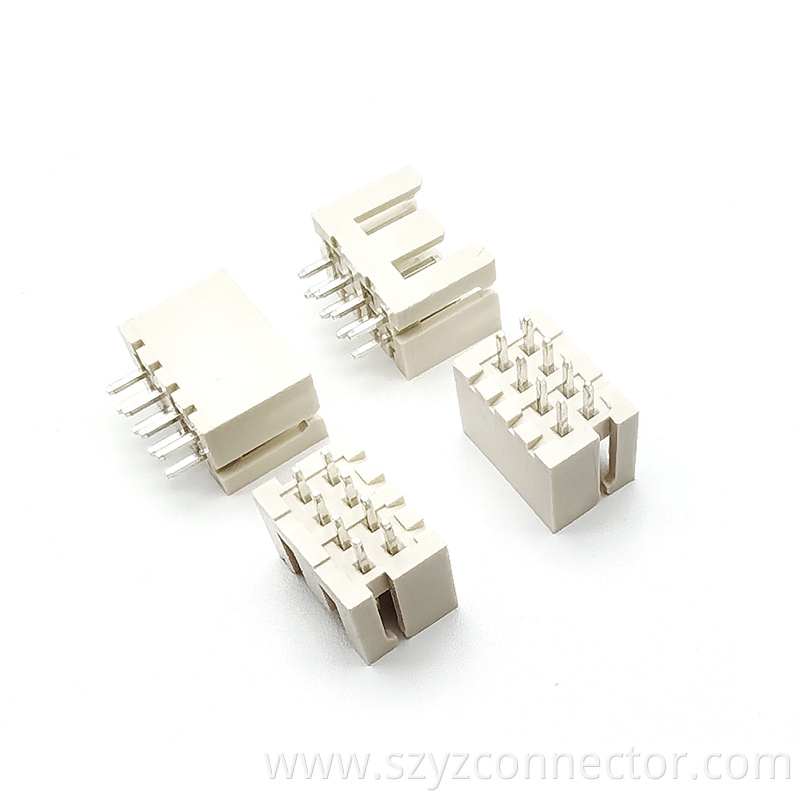 White connector